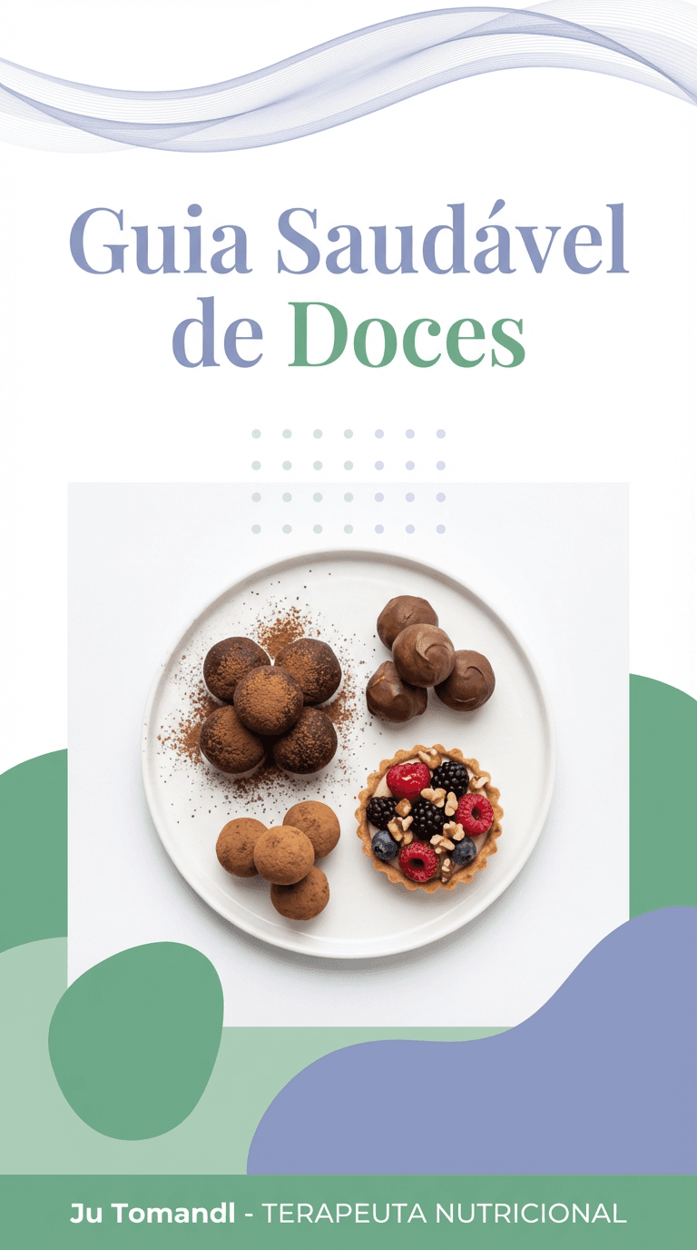 Capa do ebook Guia Saudável de Doces